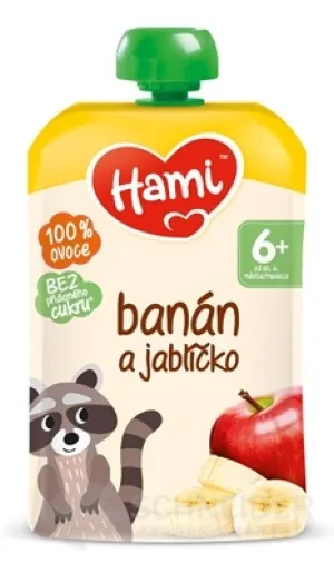 Hami kapsička Banán a jabĺčko