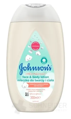 Johnson's Cottontouch mlieko na telo a tvár