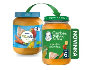 Gerber Organic Mäsovo-zeleninový príkrm
