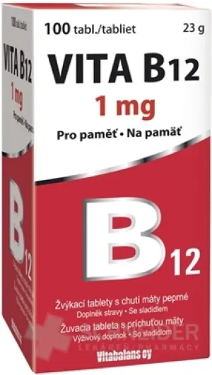Vitabalans VITA B12 1 mg
