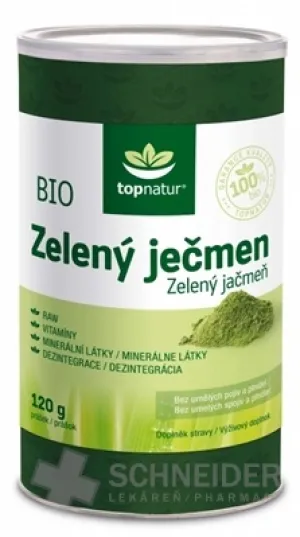 topnatur BIO ZELENÝ JAČMEŇ