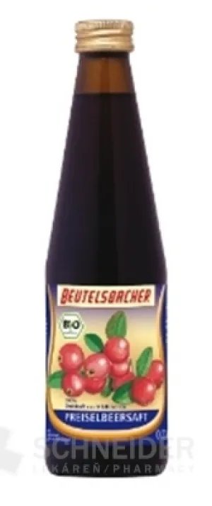 BEUTELSBACHER BIO Brusnicová šťava