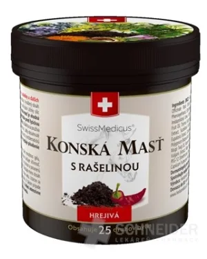 KONSKÁ MASŤ S RAŠELINOU HREJIVÁ