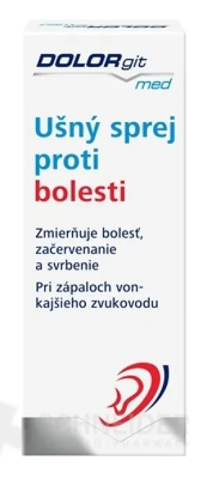 DOLORgit med Ušný sprej proti bolesti
