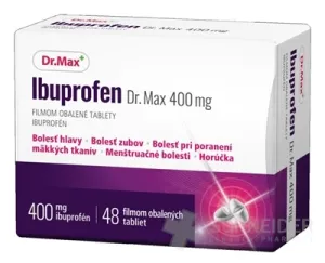 Ibuprofen Dr.Max 400 mg filmom obalené tablety