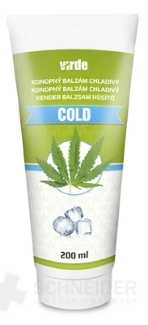 VIRDE KONOPNÝ BALZAM chladivý COLD