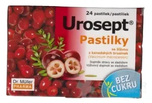 Dr. Müller UROSEPT Pastilky bez cukru