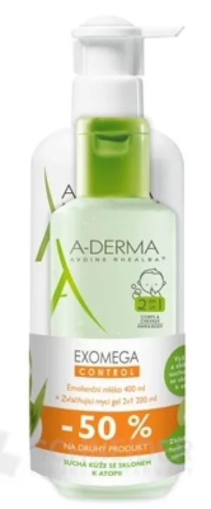 A-DERMA EXOMEGA CONTROL LAIT ÉMOLLIENT (Zľava)
