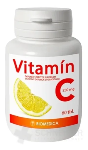 BIOMEDICA Vitamín C 250 mg