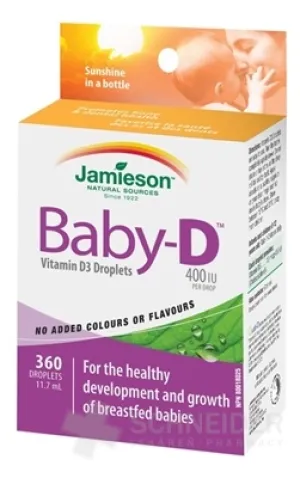 JAMIESON BABY-D VITAMÍN D KVAPKY