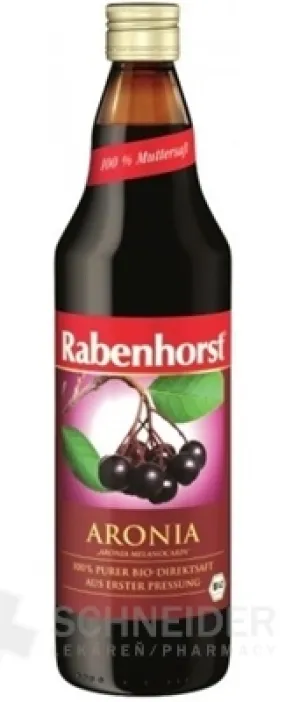 Rabenhorst Arónia 100% šťava Bio
