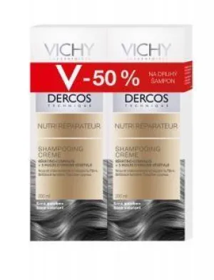 Vichy Dercos Nutri Reparateur creme šampón na suché a poškodené vlasy