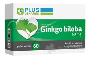 PLUS LEKÁREŇ Ginkgo biloba 60 mg