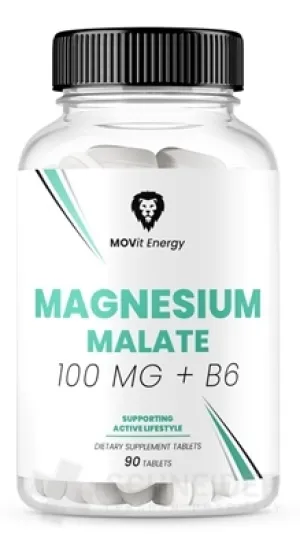 MOVit MAGNESIUM MALATE 100 mg + B6