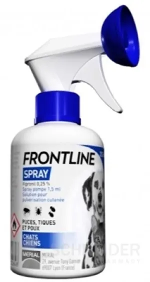 FRONTLINE SPRAY 2,5 mg/ml kožný sprej, roztok