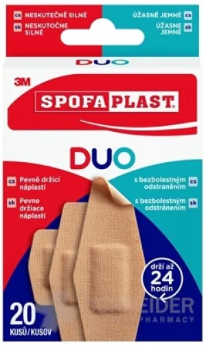 3M SPOFAPLAST č. 613 DUO náplasti