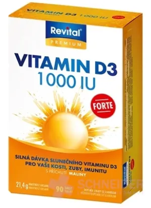 Revital Vitamín D3 FORTE 1 000 IU