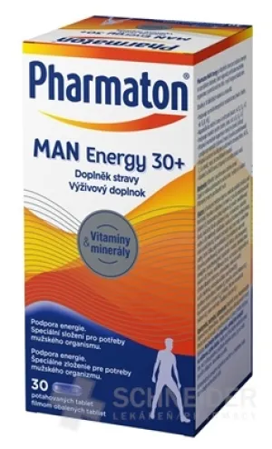 Pharmaton MAN Energy 30+, 30 tbl.