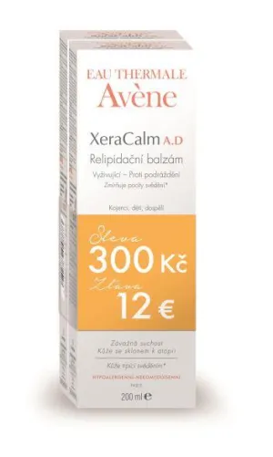 Avene XeraCalm A.D relipidačný balzam 2x200ml