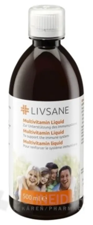LIVSANE Multivitamínová tekutina