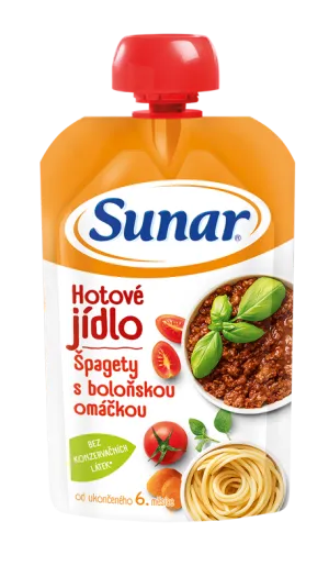 Sunárek hotové jedlo