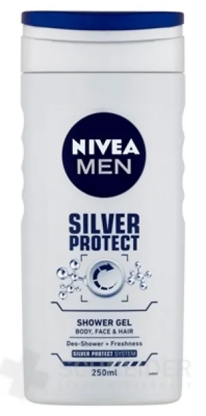 NIVEA MEN SPRCHOVÝ GÉL Silver protect