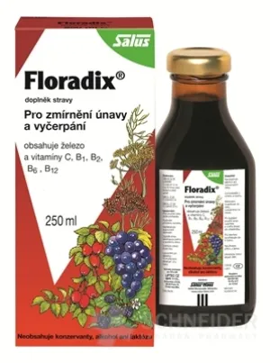 Salus Floradix Železo+  250 ml