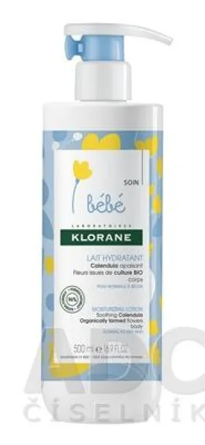 Klorane Bebe hydratačné mlieko 500ml