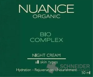 NUANCE ORGANIC BIO COMPLEX NIGHT CREAM