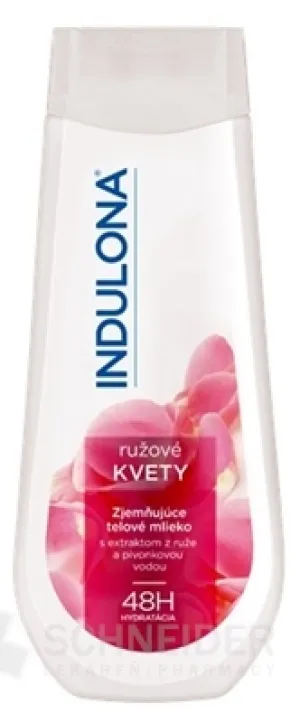 INDULONA Telové mlieko Ružové kvety
