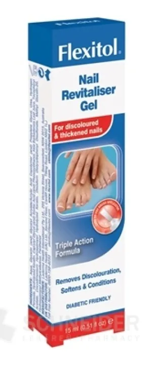 FLEXITOL NAIL GÉL NA ZAŽLTNUTÉ A ZHRUBNUTÉ NECHTY