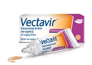 Vectavir tónovaný krém na opary 2 g