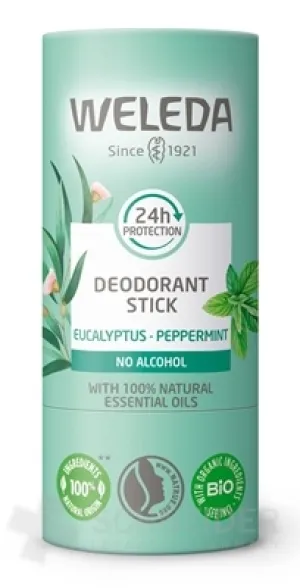 WELEDA DeoStick Eukalyptus a mäta