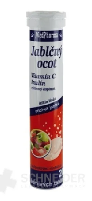 MedPharma JABLČNÝ OCOT+INULÍN+VIT.C