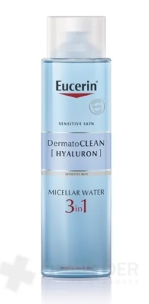 Eucerin DermatoCLEAN HYALURON Micelárna VODA 3v1