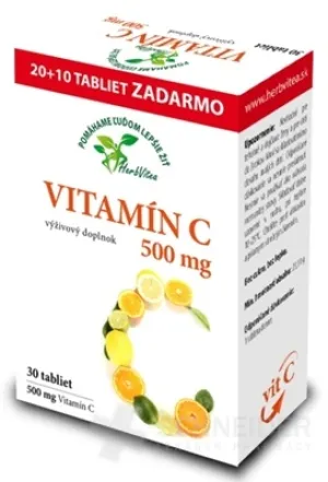 HerbVitea VITAMÍN C 500 mg