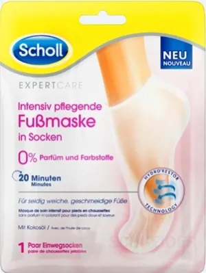 Scholl Expert Care Vyživujúca maska na nohy