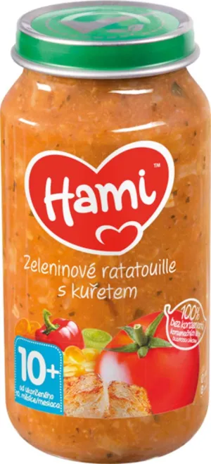 Hami príkrm Zeleninové ratatouille s kuraťom