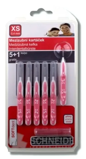 SOFTdent Medzizubná kefka XS 0,4 mm