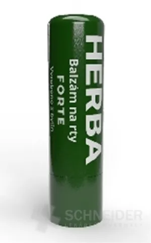 HERBA Balzam na pery FORTE