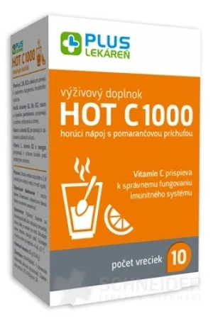 PLUS LEKÁREŇ Hot C 1000 horúci nápoj