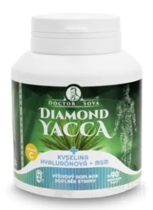 DIAMOND YACCA + kys.hyalurónová + MSM