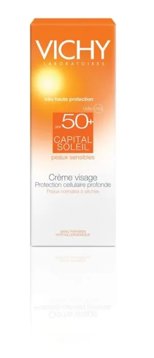 Vichy Capital Soleil SPF50+ zafarbený pleťový krém na opaľovanie