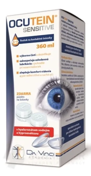 Ocutein Sensitive roztok na kontaktní čočky 360ml