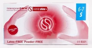 Sempercare Vyšetrovacie rukavice nitrile SHINE +