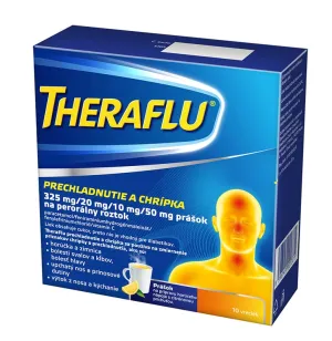 Theraflu prechladnutie a chrípka plo por 10 sáčkov