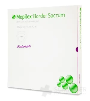 Mepilex Border Sacrum 23x23 cm