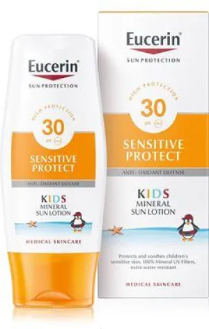Eucerin Detské mlieko na opaľovanie s ochrannými mikropigmentmi SPF 30 150ml
