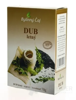 JUVAMED BYLINNÝ ČAJ DUB LETNÝ - KÔRA