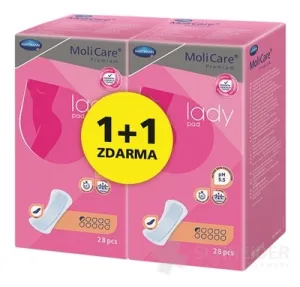 MoliCare Premium lady pad 0,5 kvapky 1+1 ZDARMA